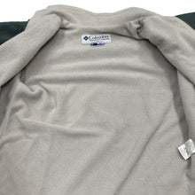 Load image into Gallery viewer, Columbia Core Interchange Jacket Womens Small Green Fleece Lined Zip Up Coat
