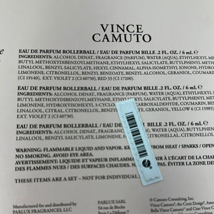 Vince Camuto Perfume Sampler Set New Eau de Parfum 3-pc Rollerball Gift Set - Amore •Bella • Ciao