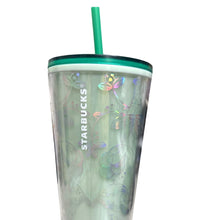 Load image into Gallery viewer, Starbucks 2022 Holiday Mint Winter Woodland Lace 24oz Cold Cup Tumbler

