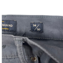 Load image into Gallery viewer, Lucky Brand 410 Athletic Slim Gray Pants Mens 34x30 Stretch

