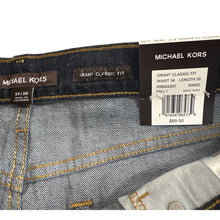Load image into Gallery viewer, Michael Kors Grant Classic Fit Jeans 34x30 Dark Rinse NWT
