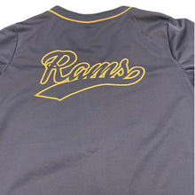 Load image into Gallery viewer, LA Rams Authentic NFL Jersey Blue Gold Small Stitched Logo
