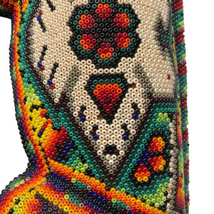 Mexican Huichol Beaded Art Iguana Folk