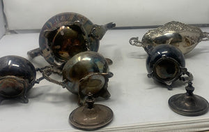 Reed and Barton Silver Plated Tea Set Teapot