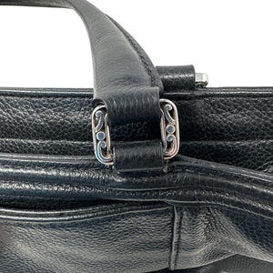 Brighton Black Lace Katusha Purse Bag Tote