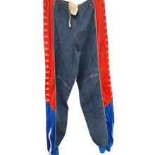 Load image into Gallery viewer, Vintage 90&#39;s Kappa Tracksuit Red &amp; Blue Denim Two-Piece
