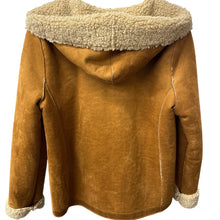 Load image into Gallery viewer, Catherine Malandrino Faux Fur Sherpa Coat Large
