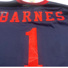 Load image into Gallery viewer, Cleveland Indians Barnes #1 Majestic Jersey Men’s XL Blue Red MLB Baseball
