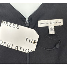 Load image into Gallery viewer, Dress the Population Anita Crepe Cocktail Sheath Dress NWT Large LBD
