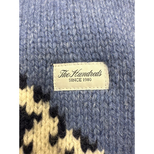 The Hundreds Ridgeline Zip Up Sweater Medium