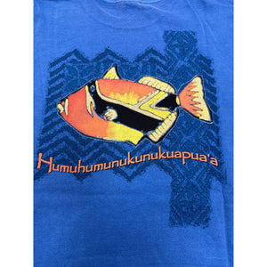 Crazy Shirts Hawaii State Fish T Shirt Large Vintage Humuhumunukunukuapua’a