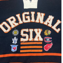 Load image into Gallery viewer, Old Time Hockey Rafters Lace Up Hoodie Original Six Long Sleeve S
