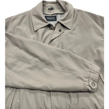 Load image into Gallery viewer, Newport Harbor Mens Large Beige Lightweight Zip Jacket

