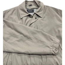 Load image into Gallery viewer, Newport Harbor Mens Large Beige Lightweight Zip Jacket

