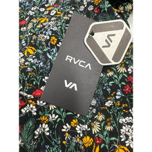 Load image into Gallery viewer, RVCA Botanical Flower Short Sleeve Button Down Small New
