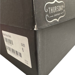 Thursday Everyday Scout Black Ankle Boots Size 6
