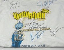 Load image into Gallery viewer, Signed Vulgarthon at Cinerama Dome Shirt Autographed Kevin Smith 2005
