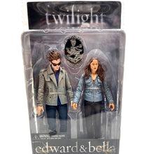 Load image into Gallery viewer, NECA Twilight Edward Bella Action Figure 2 Pack 2009 Sealed Movie Figures
