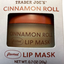 Load image into Gallery viewer, Trader Joe’s Cinnamon Roll Flavored Lip Mask 0.7 oz 20g New Unopened
