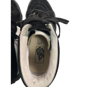 Vans Black Suede Skater Shoes Women's 7.5 Youth 6K Sk-8 Hi