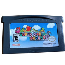 Load image into Gallery viewer, Super Mario Advance GBA Game Boy Advance Cartridge Manual Tested Authentic
