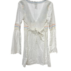 Tommy Bahama Relaxed Women Top Tunic Dress Embroidered Med