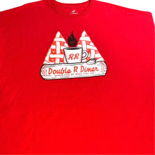 Load image into Gallery viewer, TeeFury Double R Diner Twin Peaks Red Graphic T-Shirt XXXL 3XL
