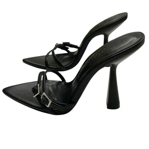 Femme Los Angeles Naxos Slip Heel Black Size 4.5