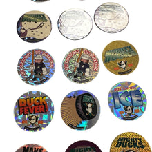 Load image into Gallery viewer, Lot of 14 1994-1995 Del Taco NHL Hockey Mighty Ducks Pogs Retro
