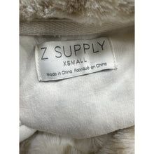Load image into Gallery viewer, Z Supply Faux Fur Coat Jacket Size XS Animal Print Cheetah
