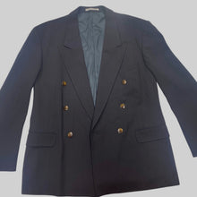 Load image into Gallery viewer, Vintage Yves Saint-Laurent Black Wool Coat

