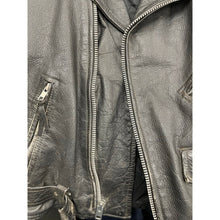 Load image into Gallery viewer, First Genuine Black Leather Jacket Harley Davidson Size 44
