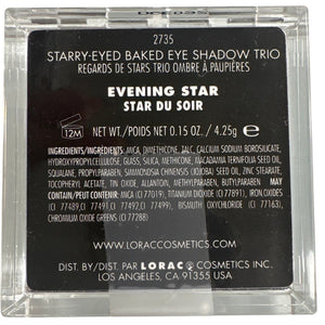 LORAC Starry-Eyed Baked Eyeshadow “Evening Star / Star de Soir” 4.25g – New