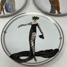 Load image into Gallery viewer, Limited Edition Collectors Plates - House of Erte Set of 5 porcelain plates
