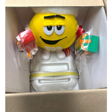 Load image into Gallery viewer, M&amp;M Yellow Musical Candy Dish Telco Christmas 18 Songs In Box
