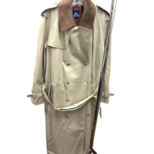 Load image into Gallery viewer, Stafford Heavy Duty Trench Coat Tan Regular 44 Classic Long Coat
