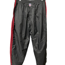 Load image into Gallery viewer, Adidas × Tampa Bay Buccaneers Vintage Windbreaker Pants 2XL Zip legs
