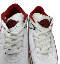 Load image into Gallery viewer, Nike Air Jordan 2 Low Retro 2004 White and Varsity Red Size 10.5
