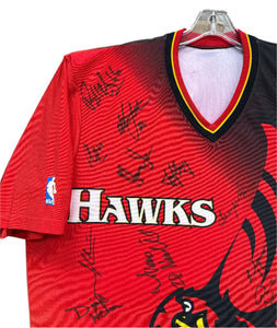 Atlanta Hawks Signed Coaches Jersey XL