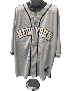 Jeter New York Team #2 Gray MLB Baseball Jersey 3XL DELF