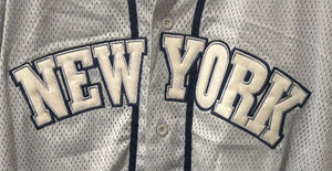 Jeter New York Team #2 Gray MLB Baseball Jersey 3XL DELF