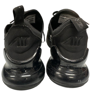 Nike Air 270 Triple Black Max Tennis Sneakers Women 8 1/2