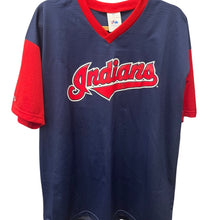 Load image into Gallery viewer, Cleveland Indians Barnes #1 Majestic Jersey Men’s XL Blue Red MLB Baseball
