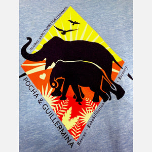 Elephants Global Sanctuary Shirt Large - For Love Of All Things Nonprofit