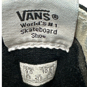 Vans Off the Wall Burgundy Skateboard Suede High Top Shoes 9