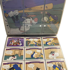 1991 Upper Deck Comic 2 Albums (Full Sets) Looney Tunes MLB Warner Bros