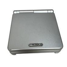 Load image into Gallery viewer, Nintendo Game Boy Advance SP Platinum w/charger, case, game AGS001 WORKS GBA
