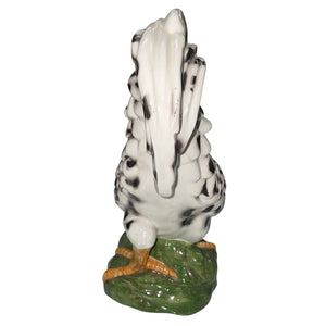 Fitz and Floyd Vintage Hand Crafted Speckled Ceramic Rooster