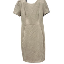 Load image into Gallery viewer, Calvin Klein Dress Size 10 Cream Tan Zip New
