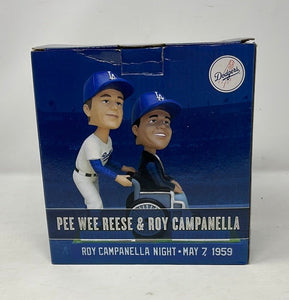 Pee Wee Reese & Roy Campanella Dodgers Bobblehead 2014
